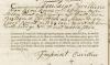 Ondertrouwakte Toussaint Cuvillier en Jeane Bertrams Christina La Maar 27-9-1765 Amsterdam